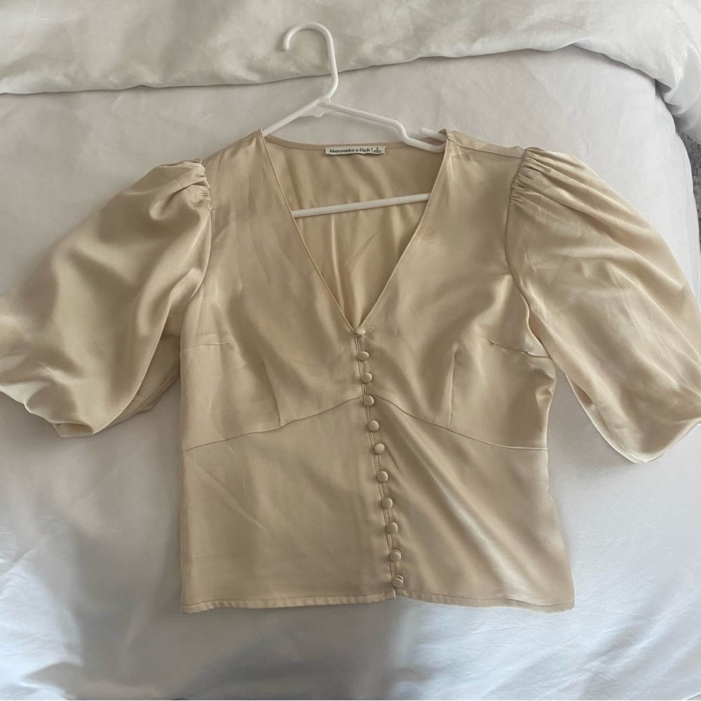 Abercrombie & Fitch Ivory Blouse
